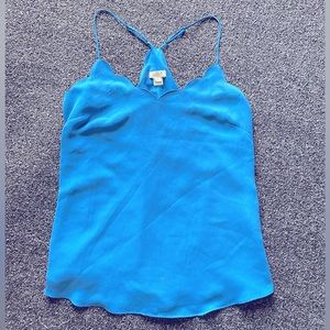 J. Crew Jewel Blue Cami